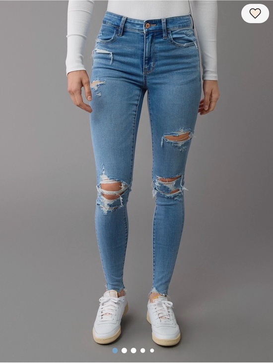 American Eagle Outfitters Denim - American Eagle AE Next Level Ripped High-Waisted Jegging